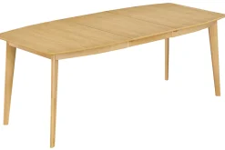 Miliboo Esstisch ausziehbar skandinavisch aus hellem Holz L150-200 LEENA* Ausziehtische