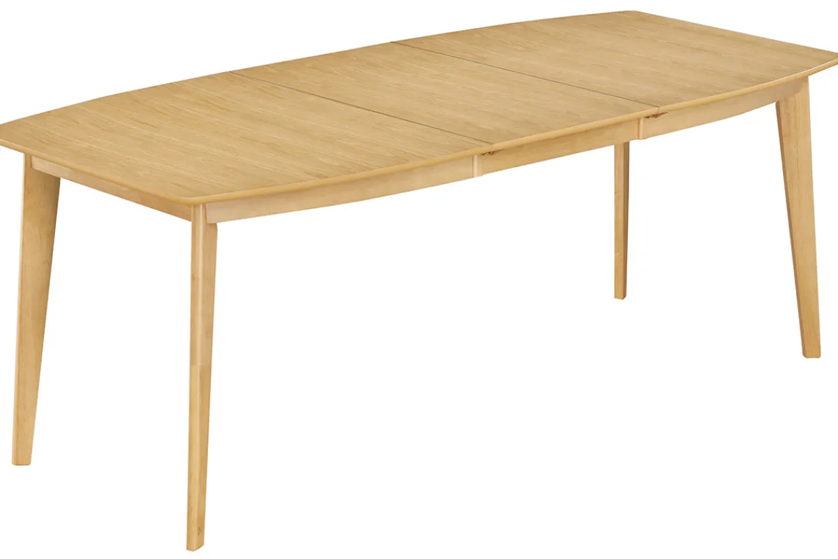 Miliboo Esstisch ausziehbar skandinavisch aus hellem Holz L150-200 LEENA* Ausziehtische