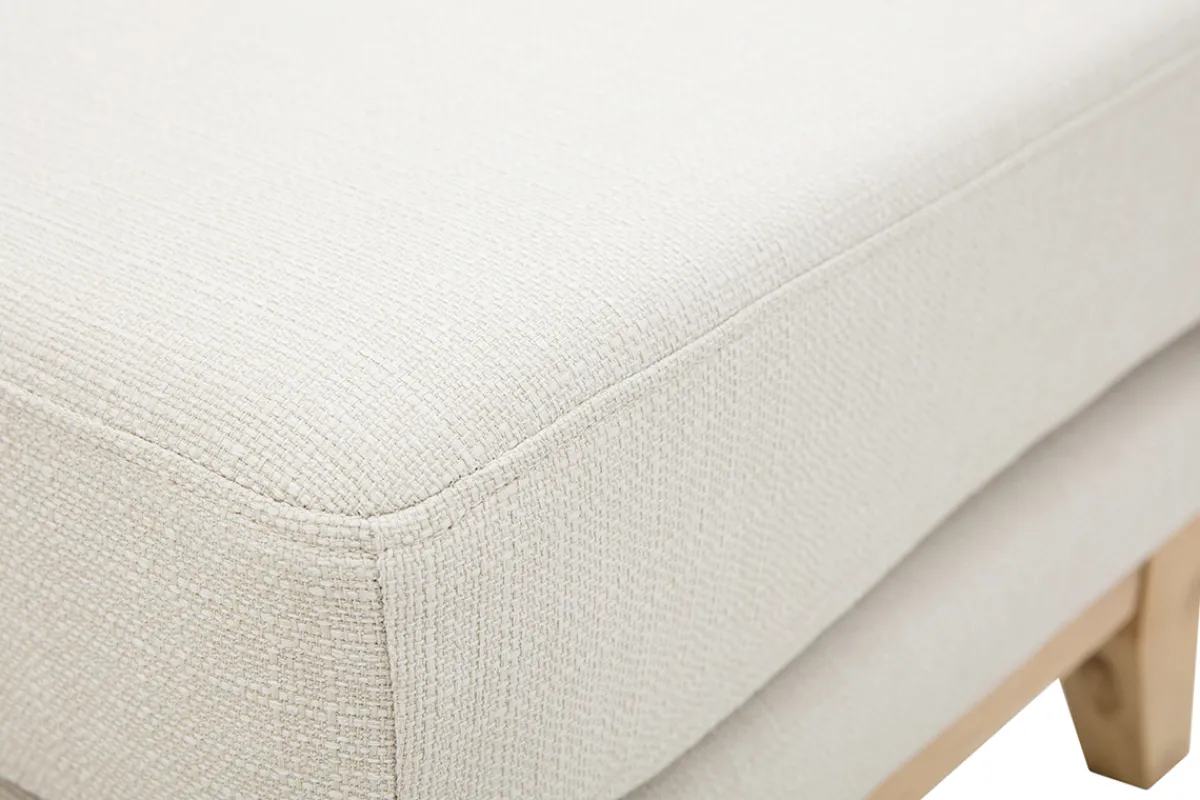 Miliboo Fußstütze skandinavisch abziehbar in Beige OSLO* Sitzsäcke|Sitzsäcke