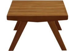 Miliboo Gartenmöbel Bank 2-Sitzer und Couchtisch aus Massivholz TIDAK* Garten Lounge-möbel