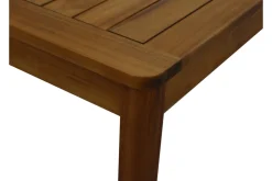 Miliboo Gartentisch quadratisch Massivholz L147 cm AKIS* Gartentische