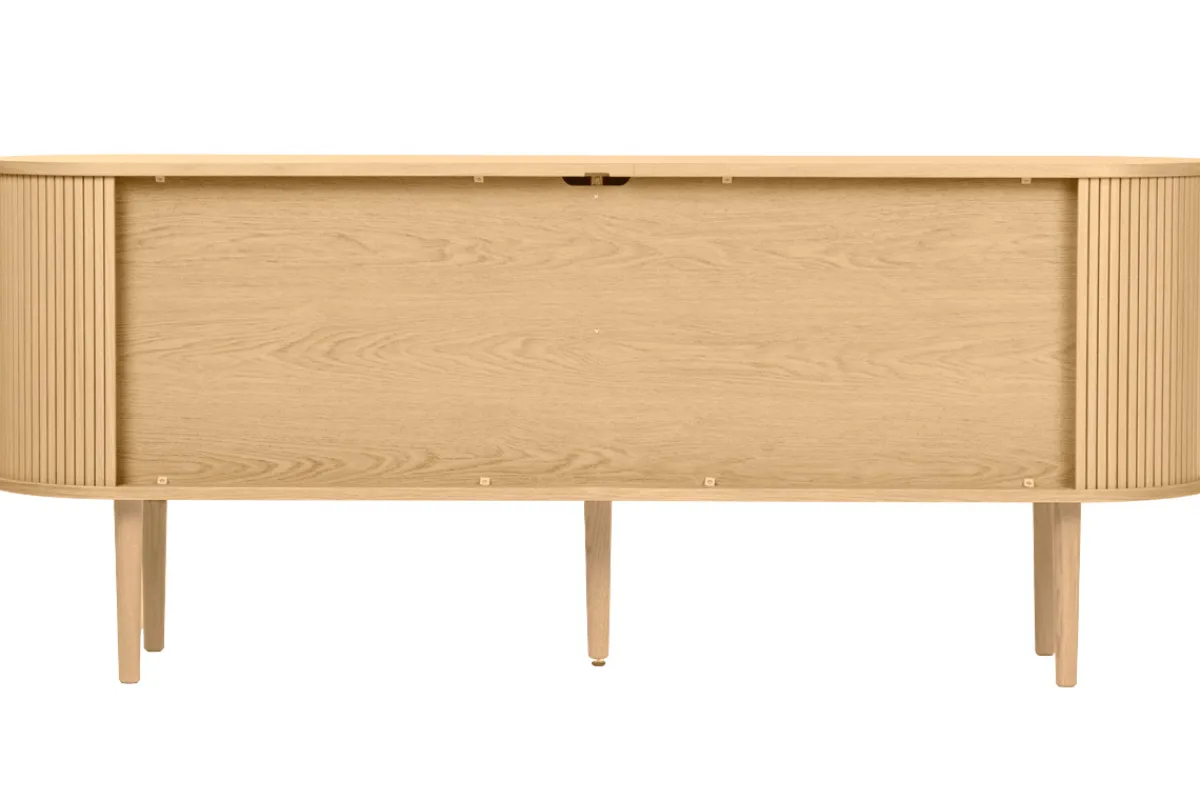 Miliboo Helle Eiche Vintage-Buffet mit 2 Schiebetüren und Stauraum L180 cm EPIC* Sideboards