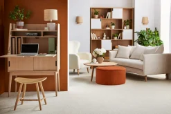 Miliboo Hocker aus hellem Holz H46,5 cm DEMORY* Design-stühle|Holzstühle
