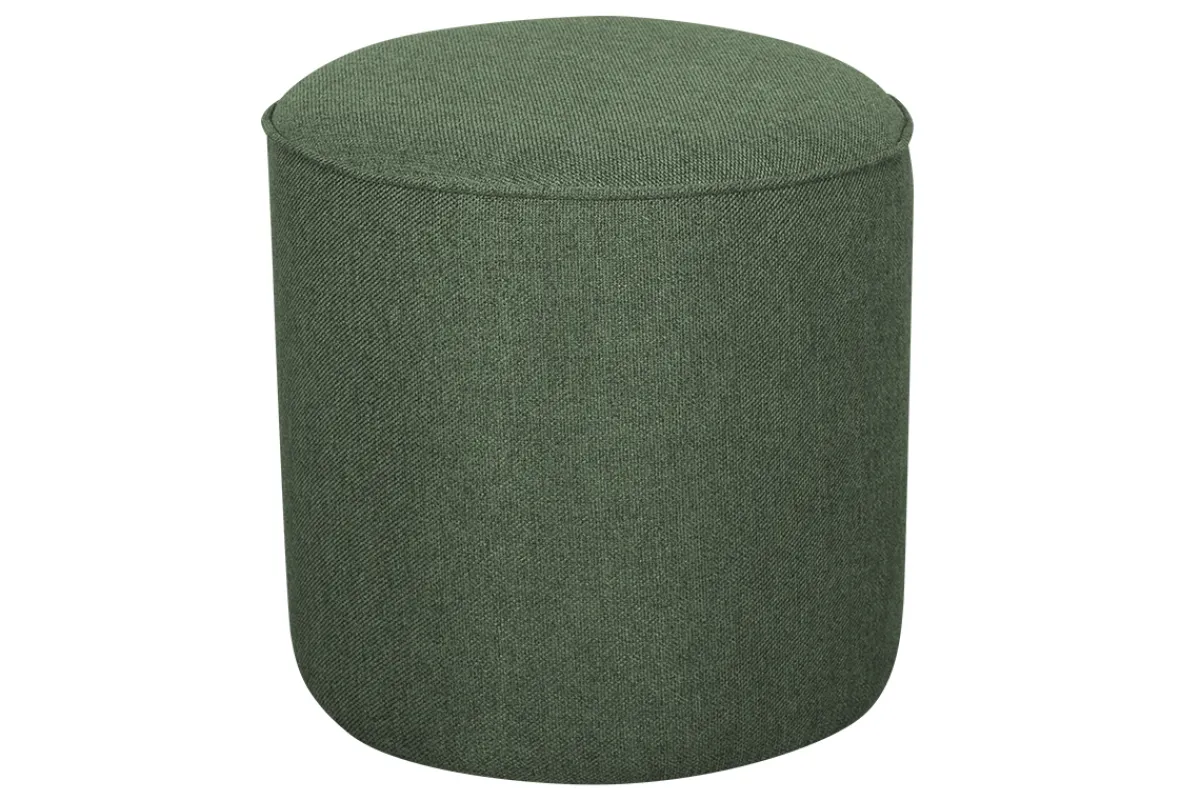 Miliboo Hocker aus Stoff Khaki D 40 cm COQ* Sitzsäcke|Sitzsäcke