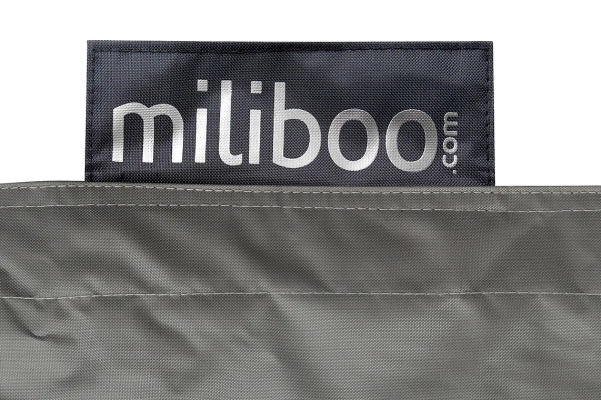 Miliboo Husse für Riesen-Sitzsack BIG MILIBAG Hellgrau* Sitzsäcke|Sitzsäcke