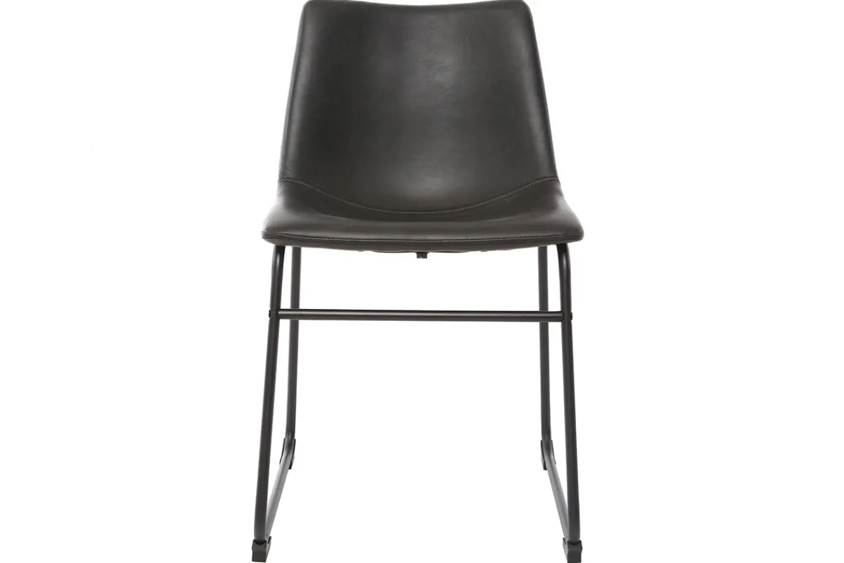 Miliboo Industrial-Stühle in Schwarz (2er-Set) NEW ROCK* Design-stühle