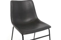 Miliboo Industrial-Stühle in Schwarz (2er-Set) NEW ROCK* Design-stühle
