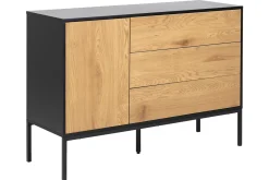 Miliboo Industrielle Anrichte aus Metall und Holz TRESCA* Sideboards