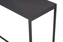 Miliboo Industrielle Konsole schwarzes Metall L100 cm KARL* Konsolentische|Flurmöbel