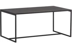 Miliboo Industrieller Couchtisch KARL schwarzes Metall* Couchtische