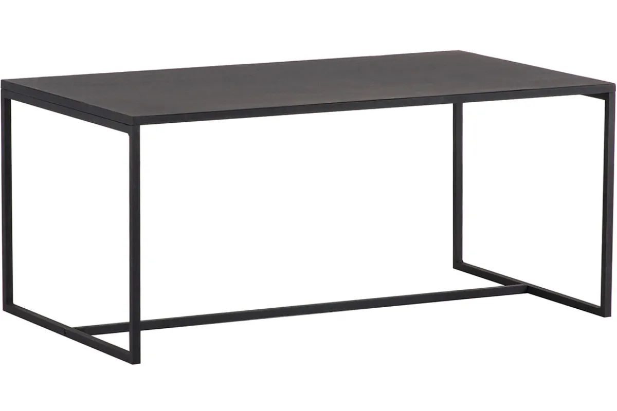 Miliboo Industrieller Couchtisch KARL schwarzes Metall* Couchtische