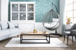 Miliboo Industrieller Couchtisch FACTORY Holz und Metall* Couchtische