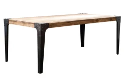 Miliboo Industrieller Esstisch Metall und Holz L200 MADISON* Esstische