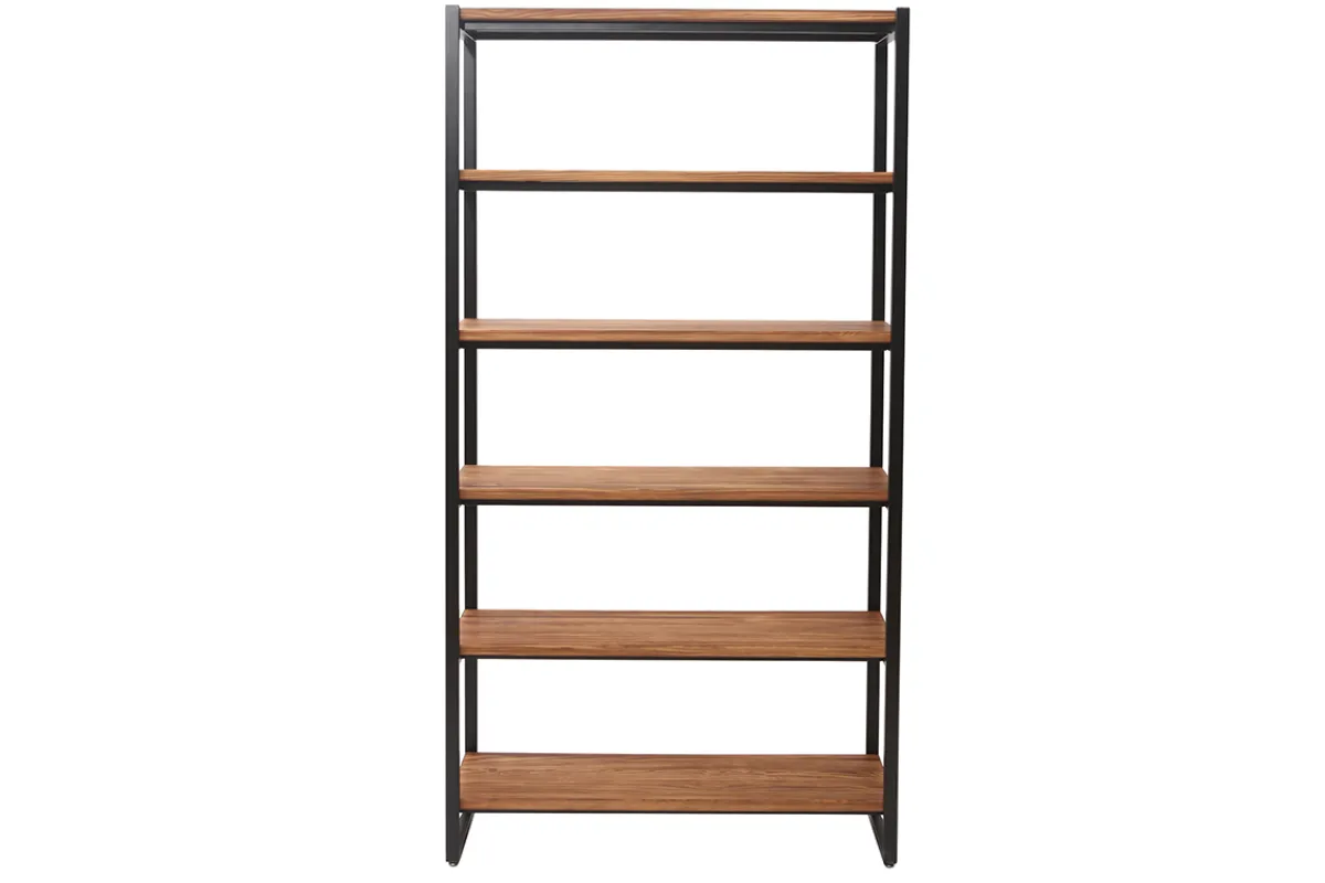 Miliboo Industrielles Bücherregal Holz und Metall ARISTOTE* Bücherregale|Bücherregale