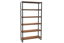 Miliboo Industrielles Bücherregal Holz und Metall ARISTOTE* Bücherregale|Bücherregale