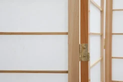Miliboo Japanischer Paravent helles Holz und Reispapier GIBON* Paravent|Alle Dekoration