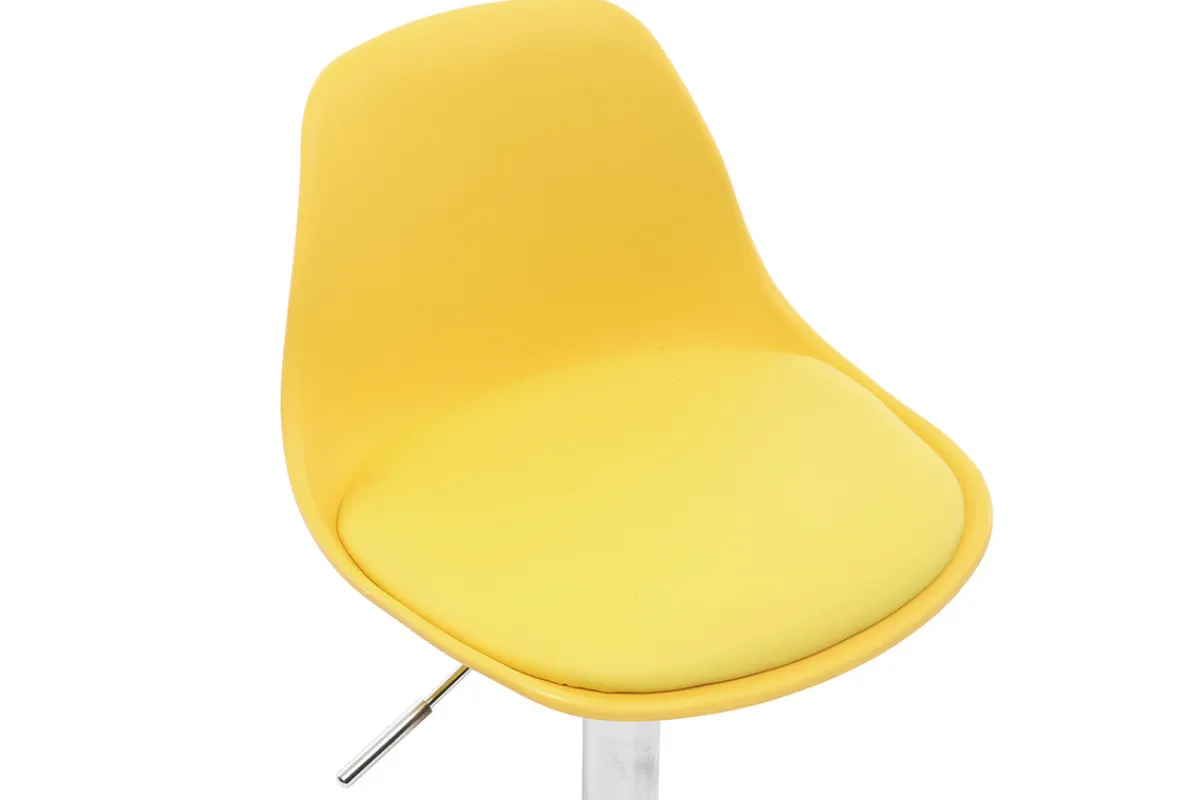 Miliboo Kinder-Design-Schreibtischstuhl Gelb STEEVY*Kinder Kindersessel