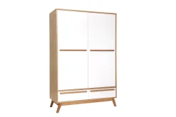 Miliboo Kleiderschrank 2 Türen skandinavisches Design HELIA* Schränke