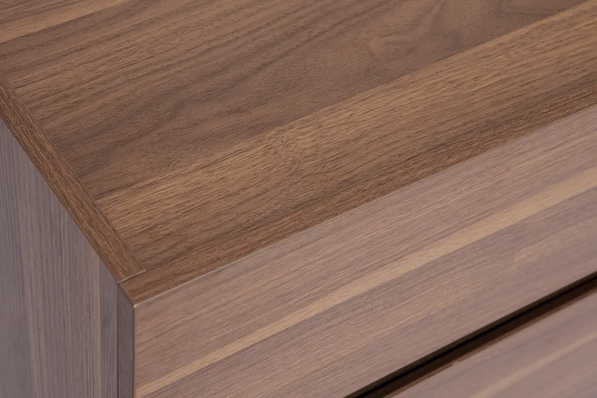 Miliboo Kommode mit 6 Schubladen aus dunklem Holz B120 cm SANAA* Kommoden|Kommoden