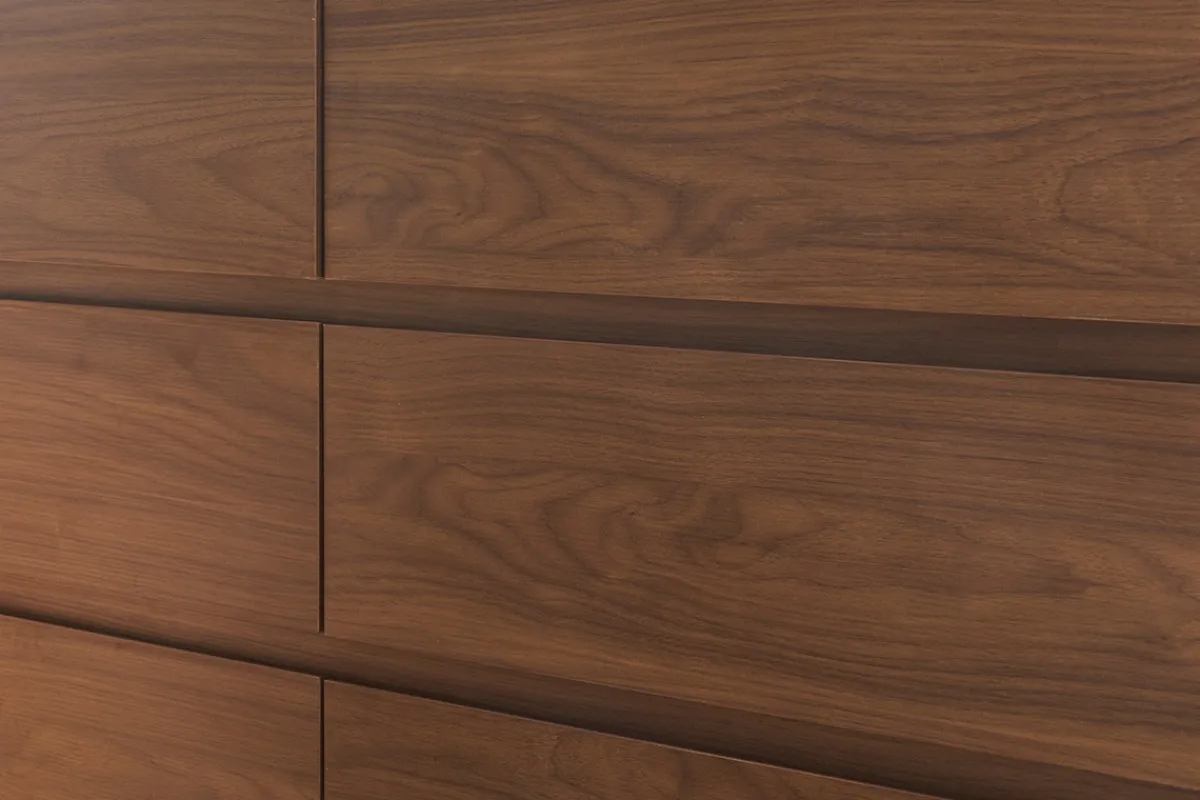 Miliboo Kommode mit 6 Schubladen aus dunklem Holz B120 cm SANAA* Kommoden|Kommoden