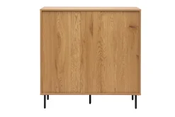 Miliboo Kommode mit hellem Holzfurnier in Eiche 4 Schubladen L100 cm ARAGON* Kommoden|Kommoden
