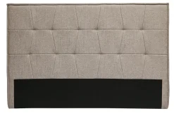 Miliboo Kopfteil aus taupefarbenem Stoff L170 cm SUKA* Bett-kopfteile