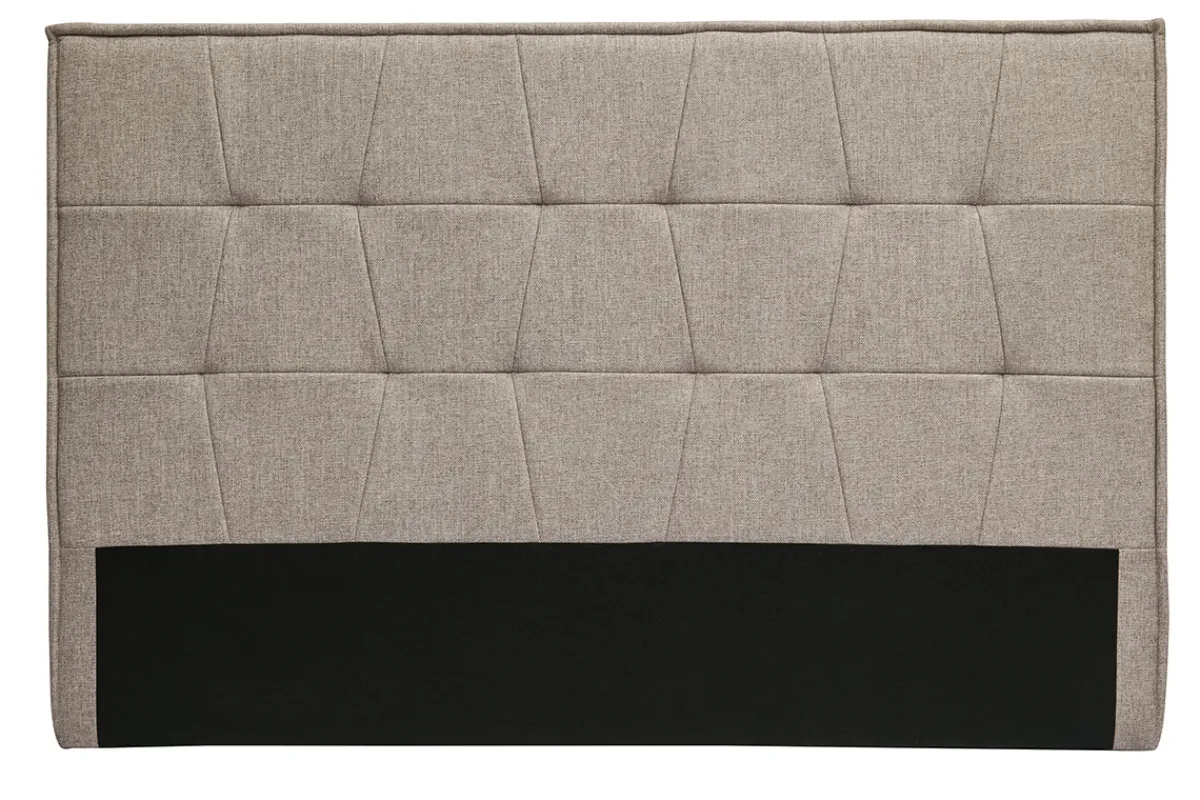 Miliboo Kopfteil aus taupefarbenem Stoff L170 cm SUKA* Bett-kopfteile