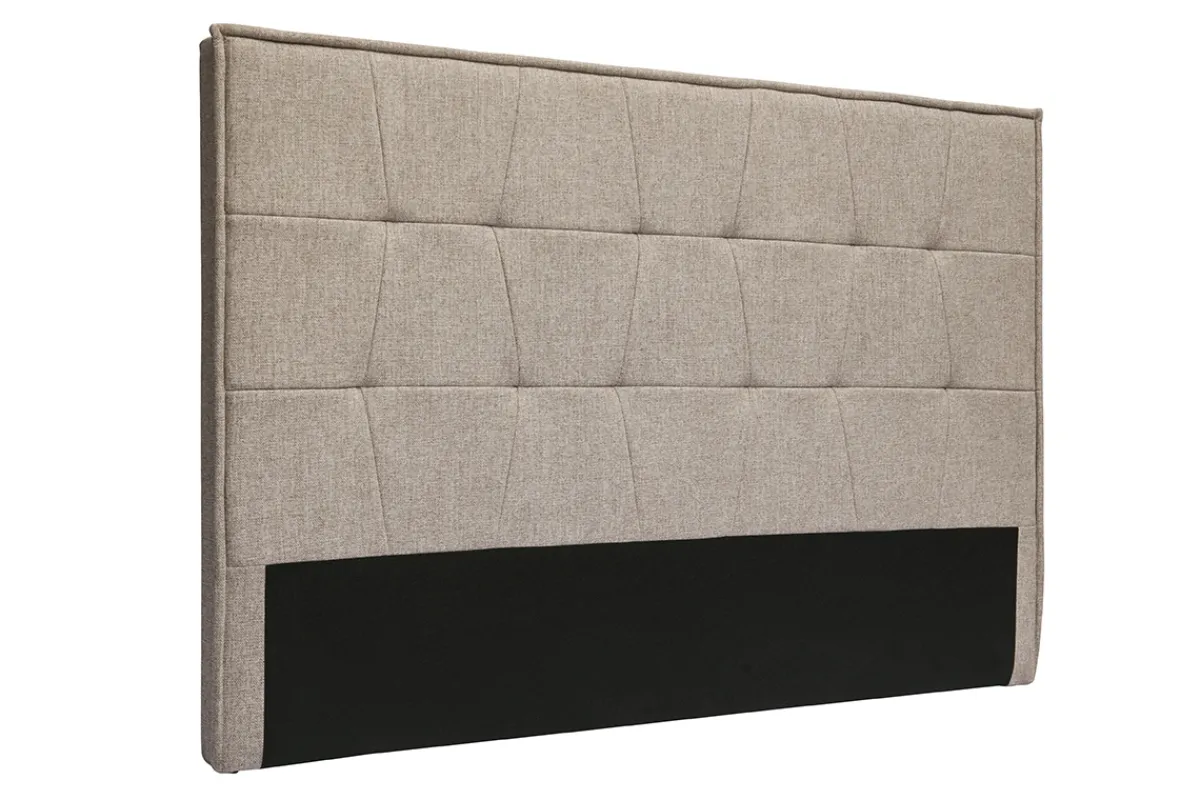 Miliboo Kopfteil aus taupefarbenem Stoff L170 cm SUKA* Bett-kopfteile