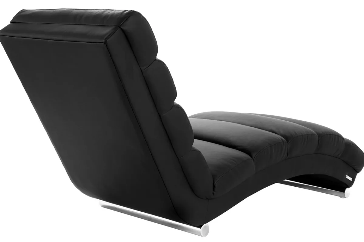 Miliboo Liegestuhl/Design-Stuhl TAYLOR Schwarz* Relaxsessel|Sessel