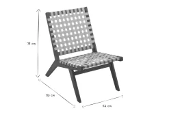 Miliboo Lounge-Gartensessel aus Massivholz und geflochtenen Elementen in Beige LUCEA* Design-sessel|Sessel
