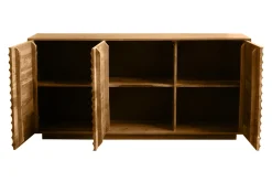 Miliboo Massivholz-Sideboard aus Mangoholz mit 3 Türen L160 cm MATCHA* Sideboards