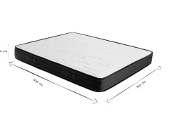 Miliboo Matratze mit Memory-Schaum 160 x 200 cm OLIVER* Matratzen