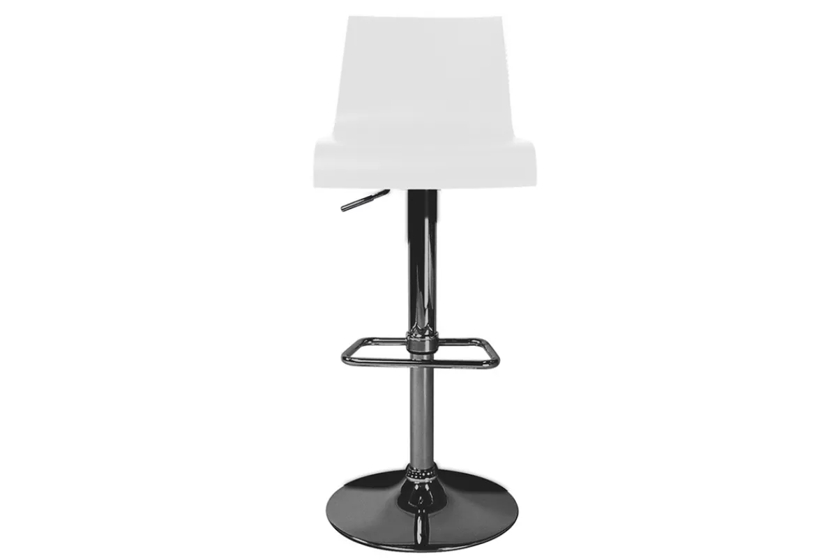 Miliboo Moderner Barhocker / Küchenhocker Weiß NEWSURF (2 Stck.)* Barhocker