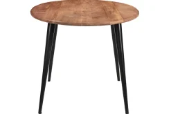 Miliboo Ovaler Esstisch aus massivem Akazienholz und Metall B160 cm OBALI* Esstische