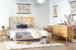 Miliboo Rattan-Kopfteil GALON 160* Bett-kopfteile