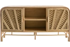 Miliboo Rattan-Sideboard mit 2 Türen GALON* Sideboards