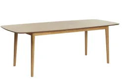 Miliboo Rechteckiger ausziehbarer Esstisch aus hellem Eichenholz B180-220 cm EGO* Ausziehtische