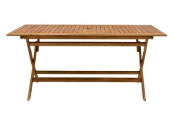 Miliboo Rechteckiger Gartentisch aus Massivholz B170 cm zusammenklappbar SANTIAGO* Gartentische