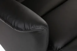 Miliboo Relax-Sessel manuell verstellbar Schwarz NELSON* Relaxsessel|Sessel