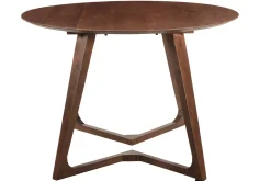 Miliboo Runder Design-Tisch aus Massivholz L115 cm BANDOL* Esstische
