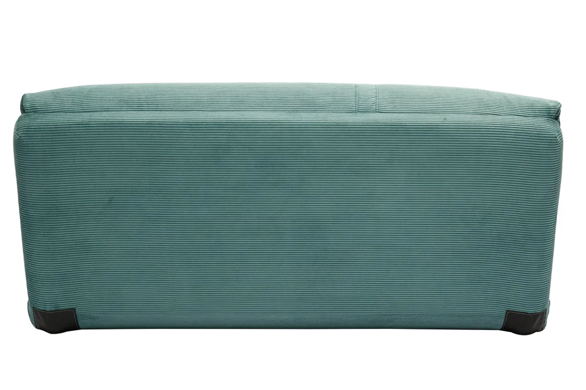 Miliboo Schlafsessel aus Cord in Seladongrün 2-Sitzer SPENCER* Schlafsessel