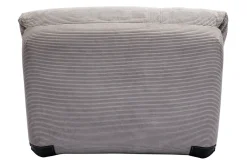 Miliboo Schlafsessel aus Cord in Hellgrau 1-Sitzer SPENCER* Schlafsessel