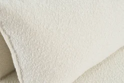 Miliboo Schlafsessel aus weißem Stoff mit Bouclé-Wolleffekt 1-Sitzer VICTOR*Kinder Schlafsessel|Kinderbetten