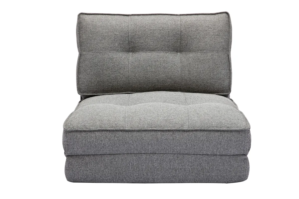 Miliboo Schlafsessel grau meliert SALLY*Kinder Schlafsessel|Kinderbetten