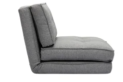 Miliboo Schlafsessel grau meliert SALLY*Kinder Schlafsessel|Kinderbetten