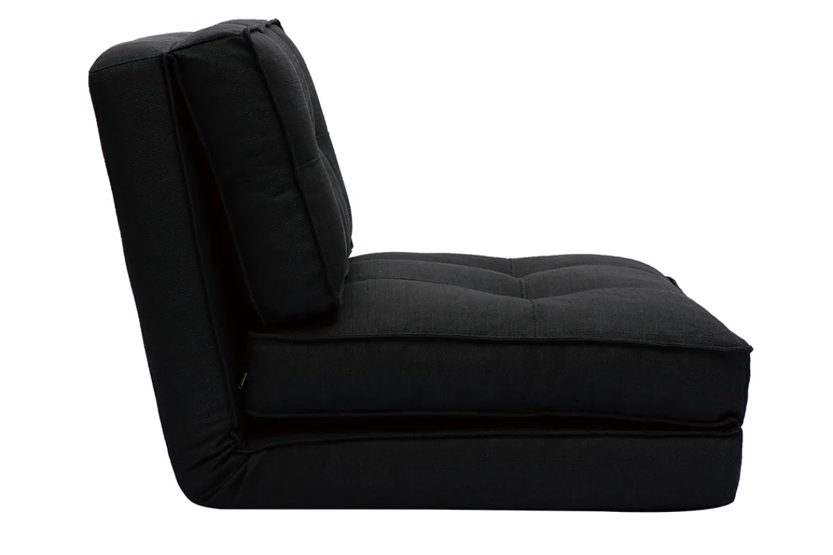Miliboo Schlafsessel schwarz SALLY*Kinder Schlafsessel|Kinderbetten