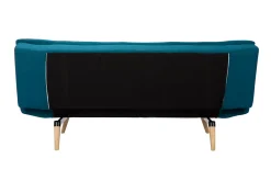 Miliboo Schlafsofa 3-Sitzer blaugrün SENSO* Schlafsofas