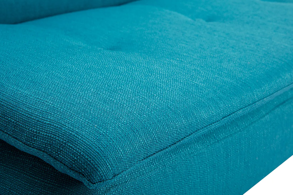 Miliboo Schlafsofa 3-Sitzer blaugrün SENSO* Schlafsofas
