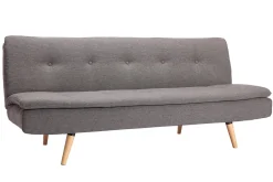 Miliboo Schlafsofa skandinavisch 3 Plätze Dunkelgrau SENSO* Schlafsofas