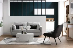 Miliboo Schlafsofa skandinavisch 3 Plätze blaugrün PAPEL* Schlafsofas
